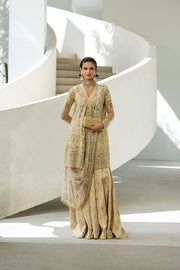 Sobia Nazir Nur Festive Embroidered Honey Net Unstitched 3Pc Suit NR26-01