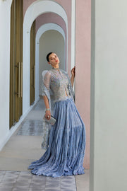 Sobia Nazir Nur Festive Embroidered Organza Unstitched 3Pc Suit NR26-02