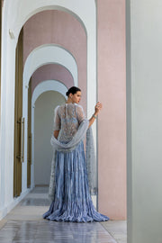 Sobia Nazir Nur Festive Embroidered Organza Unstitched 3Pc Suit NR26-02