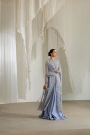 Sobia Nazir Nur Festive Embroidered Organza Unstitched 3Pc Suit NR26-02