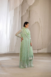 Sobia Nazir Nur Festive Embroidered Honey Net Unstitched 3Pc Suit NR26-03