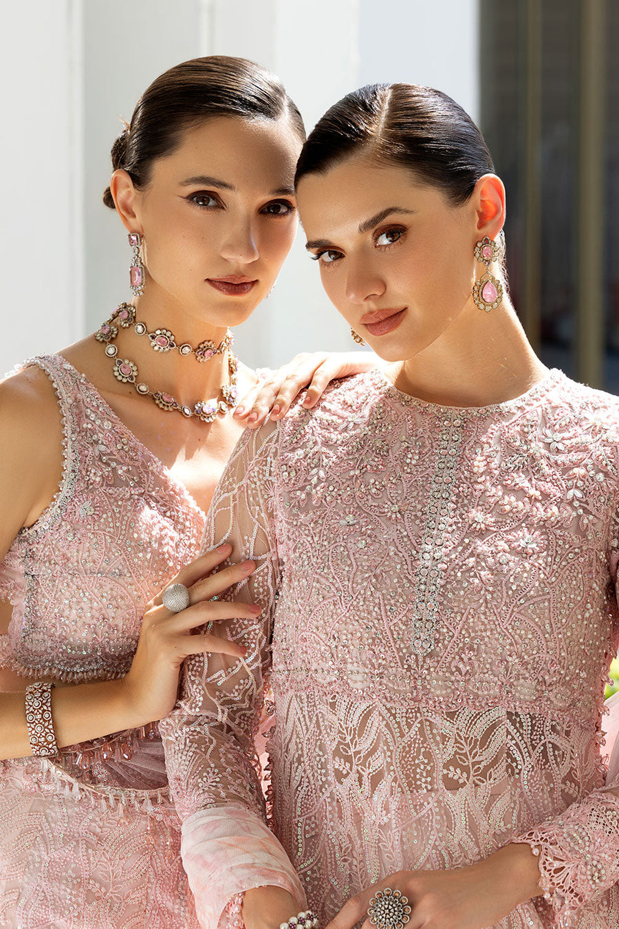 Sobia Nazir Nur Festive Embroidered Honey Net Unstitched 3Pc Suit NR26-05
