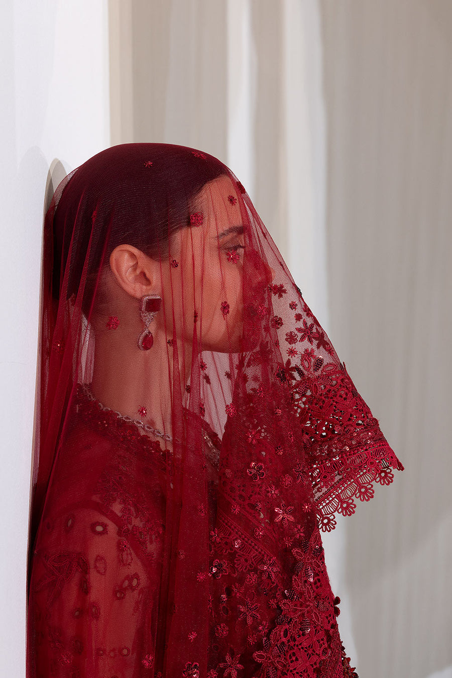 Sobia Nazir Nur Festive Embroidered Organza Unstitched 3Pc Suit NR26-07