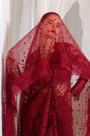 Sobia Nazir Nur Festive Embroidered Organza Unstitched 3Pc Suit NR26-07