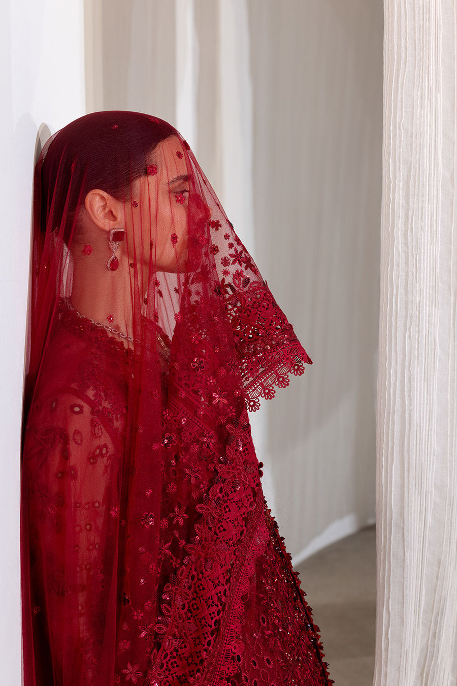 Sobia Nazir Nur Festive Embroidered Organza Unstitched 3Pc Suit NR26-07