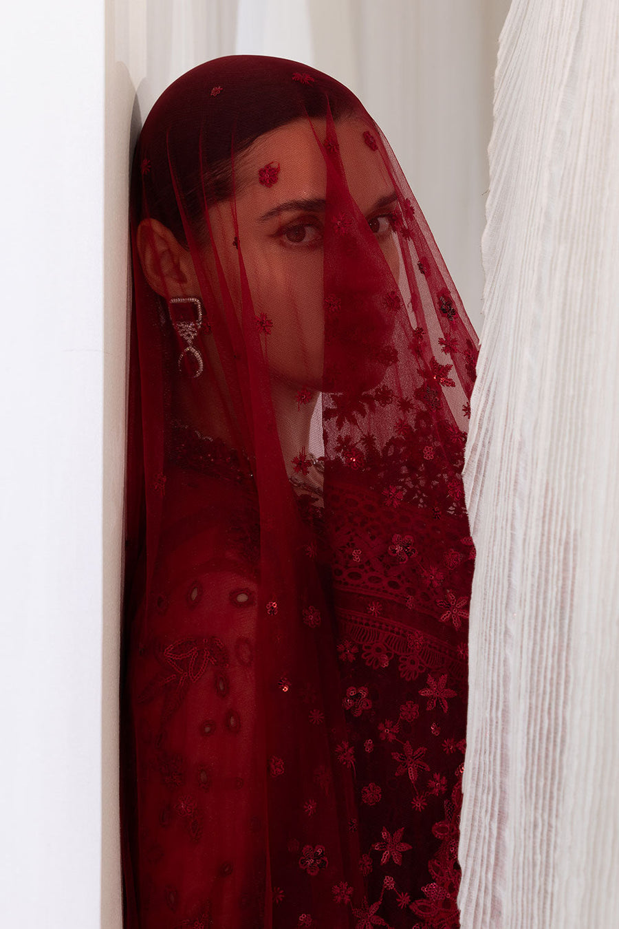 Sobia Nazir Nur Festive Embroidered Organza Unstitched 3Pc Suit NR26-07