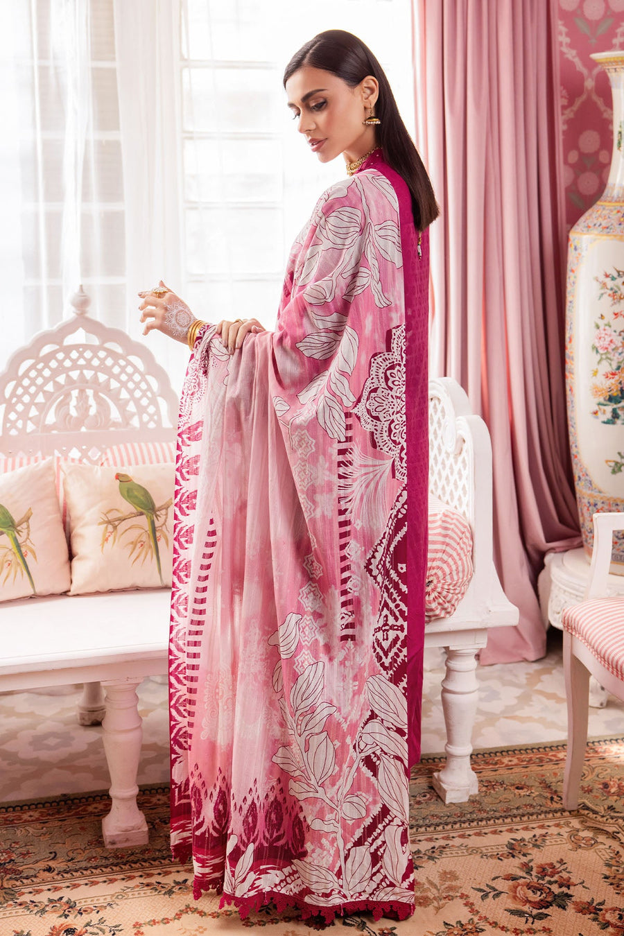Nureh Maya Embroidered Lawn Dobby Unstitched 3Pc Suit NS-109