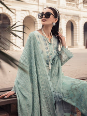 Nureh Maya Embroidered Swiss Lawn Unstitched 3Pc Suit NS-118