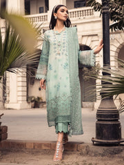 Nureh Maya Embroidered Swiss Lawn Unstitched 3Pc Suit NS-118