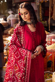 Nureh Bazar Embroidered Chikankari Lawn Unstitched 3Pc Suit NS-124