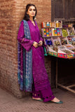 Nureh Bazar Embroidered Chikankari Lawn Unstitched 3Pc Suit NS-125