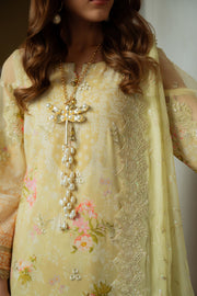 NUREH Maya Embroidered Swiss Lawn Unstitched 3Pc Suit NS-149