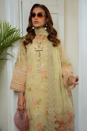NUREH Maya Embroidered Swiss Lawn Unstitched 3Pc Suit NS-149