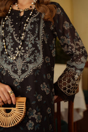 NUREH Maya Embroidered Swiss Lawn Unstitched 3Pc Suit NS-151