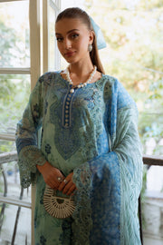 NUREH Maya Embroidered Swiss Lawn Unstitched 3Pc Suit NS-152