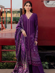 Safarnama by Nureh Embroidered Maya Linen Unstitched 3Pc Suit NS-90