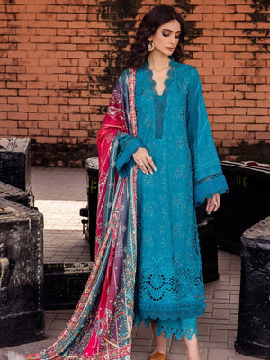 Safarnama by Nureh Embroidered Maya Linen Unstitched 3Pc Suit NS-92