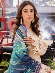 Safarnama by Nureh Embroidered Maya Linen Unstitched 3Pc Suit NS-93