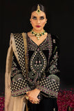 NUREH Maya Embroidered Velvet Unstitched 3Pc Suit NS-97 MORBAGH