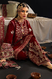 NUREH Maya Embroidered Velvet Unstitched 3Pc Suit NS-98 ZAHARA