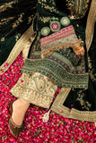 NUREH Maya Embroidered Velvet Unstitched 3Pc Suit NS-99 ALMA
