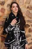 Noor by Saadia Asad Embroidered Linen Unstitched 3Pc Suit D-01