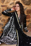 Noor by Saadia Asad Embroidered Linen Unstitched 3Pc Suit D-01