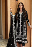 Noor by Saadia Asad Embroidered Linen Unstitched 3Pc Suit D-01