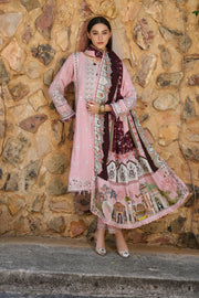 Noor by Saadia Asad Embroidered Karandi Unstitched 3Pc Suit D-03