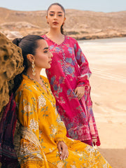 NUREH Gardenia Embroidered Chikankari Lawn Unstitched 3Pc Suit NSG-106