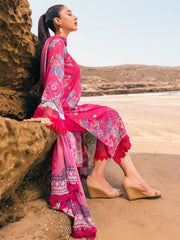 NUREH Gardenia Embroidered Chikankari Lawn Unstitched 3Pc Suit NSG-105