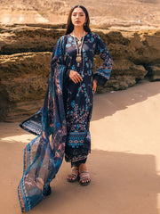 NUREH Gardenia Embroidered Chikankari Lawn Unstitched 3Pc Suit NSG-108