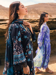 NUREH Gardenia Embroidered Chikankari Lawn Unstitched 3Pc Suit NSG-108