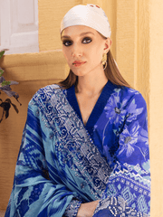 NUREH Gardenia Unstitched Embroidered Lawn 3 Piece Suit NSG-116