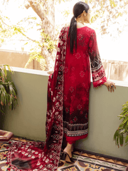 NUREH Gardenia Unstitched Embroidered Lawn 3 Piece Suit NSG-120