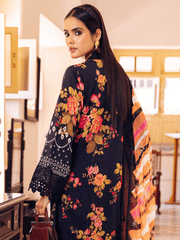 NUREH Gardenia Unstitched Embroidered Lawn 3 Piece Suit NSG-122