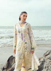 Nureh Gardenia Embroidered Printed Lawn Unstitched 3Pc Suit NSG-197