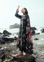 Nureh Gardenia Embroidered Printed Lawn Unstitched 3Pc Suit NSG-199