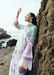 Nureh Gardenia Embroidered Printed Lawn Unstitched 3Pc Suit NSG-200