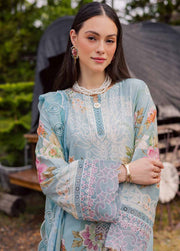 Nureh Gardenia Embroidered Lawn Unstitched 3Pc Suit NSG-209
