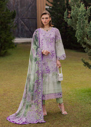 Nureh Gardenia Embroidered Lawn Unstitched 3Pc Suit NSG-211