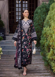 Nureh Gardenia Embroidered Lawn Unstitched 3Pc Suit NSG-214