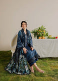 Nureh Gardenia Unstitched Embroidered Viscose Slub 3Pc Suit NSG-226