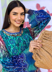 NUREH Ballerina Emb Chikankari Khaddar Unstitched 2Pc Suit NU2-122