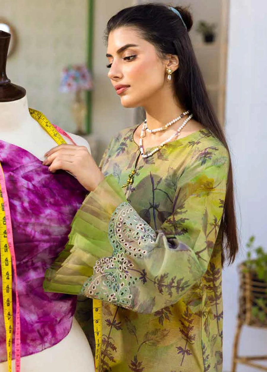 NUREH Ballerina Emb Chikankari Khaddar Unstitched 2Pc Suit NU2-123