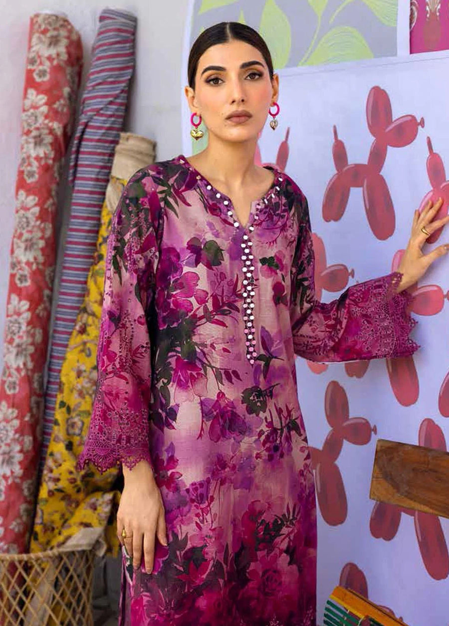NUREH Ballerina Emb Chikankari Khaddar Unstitched 2Pc Suit NU2-131