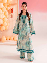 Nureh Ballerina Embroidered Chikankari Lawn Unstitched 2Pc Suit NU2-138
