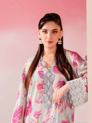 Nureh Ballerina Embroidered Chikankari Lawn Unstitched 2Pc Suit NU2-139