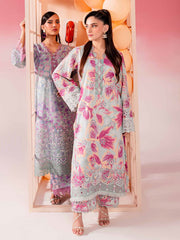 Nureh Ballerina Embroidered Chikankari Lawn Unstitched 2Pc Suit NU2-139
