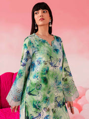 Nureh Ballerina Embroidered Chikankari Lawn Unstitched 2Pc Suit NU2-142